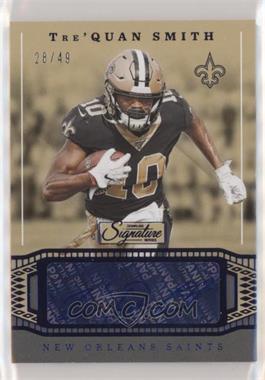 2019 Panini Chronicles - Signature Series - Blue #SS16 - Tre'Quan Smith /49