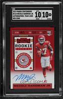 Rookie Ticket RPS Variation - Mecole Hardman Jr. [SGC 10 GEM]