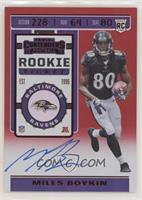 Rookie Ticket RPS - Miles Boykin