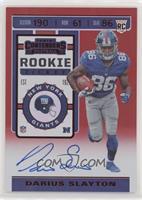 Rookie Ticket RPS Variation - Darius Slayton