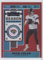 Season Ticket - Nick Foles