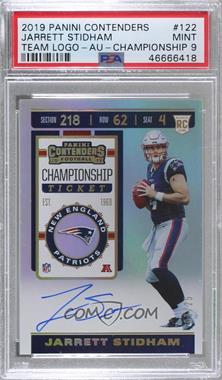 2019 Panini Contenders - [Base] - Championship Ticket #122.1 - Rookie Ticket RPS - Jarrett Stidham /25 [PSA 9 MINT]