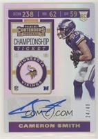 Rookie Ticket - Cameron Smith #/49