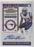 Rookie Ticket - Joejuan Williams [EX to NM] #/49