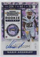 Rookie Ticket - Nasir Adderley #/23