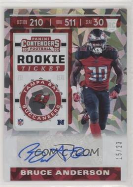 2019 Panini Contenders - [Base] - Cracked Ice #191 - Rookie Ticket - Bruce Anderson /23