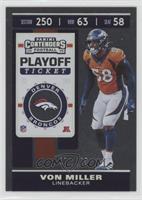 Season Ticket - Von Miller #/175