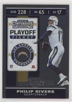 Season Ticket - Philip Rivers #/175