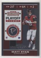 Season Ticket - Matt Ryan #/175