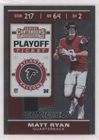 Season Ticket - Matt Ryan #/175