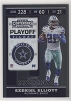 Season Ticket - Ezekiel Elliott #/175