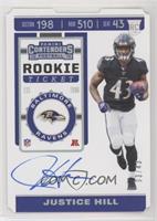 Rookie Ticket RPS - Justice Hill #/43