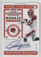 Rookie Ticket Variation - Trayveon Williams #/32