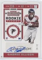 Rookie Ticket - Qadree Ollison #/32