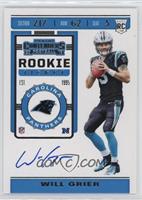 Rookie Ticket RPS - Will Grier