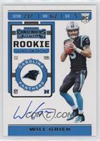 Rookie Ticket RPS - Will Grier