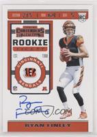 Rookie Ticket RPS - Ryan Finley