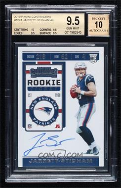 2019 Panini Contenders - [Base] #122.1 - Rookie Ticket RPS - Jarrett Stidham [BGS 9.5 GEM MINT]