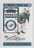 Rookie Ticket - Myles Gaskin