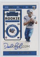 Rookie Ticket Variation - David Blough