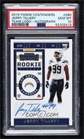 Rookie Ticket - Jerry Tillery [PSA 10 GEM MT]