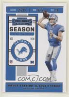 Season Ticket - Matthew Stafford