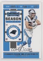 Season Ticket - Christian McCaffrey