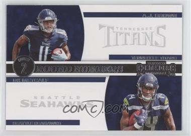 2019 Panini Contenders - Round Numbers #RN-MB - A.J. Brown, DK Metcalf