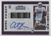 College Ticket Variation - Clayton Thorson (White Pants) #/99