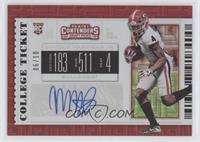 College Ticket - Mecole Hardman Jr. #/10