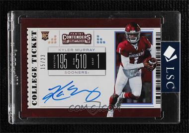 2019 Panini Contenders Draft Picks - [Base] - Cracked Ice Ticket #101.1 - RPS College Ticket - Kyler Murray /23