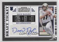 College Ticket - David Blough