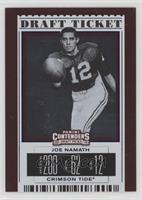 Season Ticket - Joe Namath