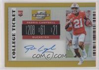 College Ticket - Parris Campbell #/10