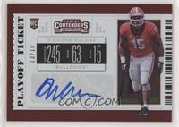 College Ticket - D'Andre Walker #/18