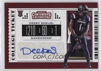 College Ticket Variation - Deebo Samuel (Black Jersey)