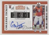 College Ticket - Gerald Willis III