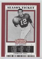 Season Ticket - Joe Namath