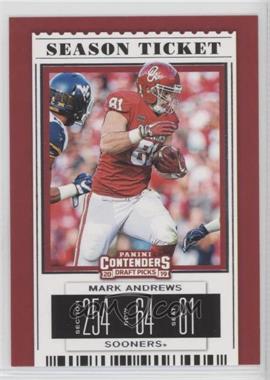 2019 Panini Contenders Draft Picks - [Base] #66 - Season Ticket - Mark Andrews