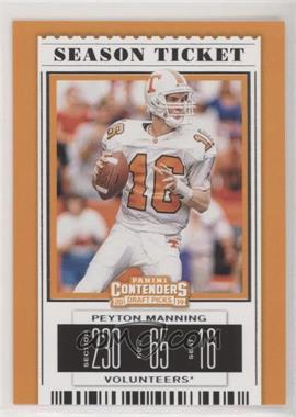 2019 Panini Contenders Draft Picks - [Base] #80 - Season Ticket - Peyton Manning