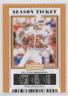 2019 Panini Contenders Draft Picks - [Base] #80 - Season Ticket - Peyton Manning