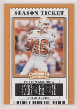 2019 Panini Contenders Draft Picks - [Base] #80 - Season Ticket - Peyton Manning