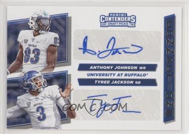 2019 Panini Contenders Draft Picks - Collegiate Connections Signatures #2 - Anthony Johnson, Tyree Jackson