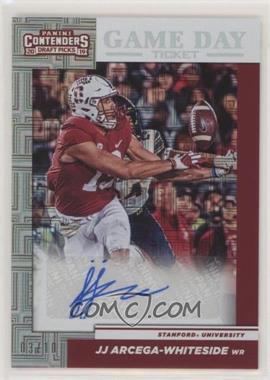 2019 Panini Contenders Draft Picks - Game Day Ticket - Building Blocks Ticket Signatures #11 - JJ Arcega-Whiteside /10