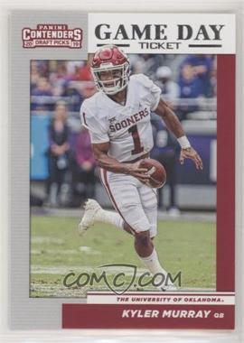 2019 Panini Contenders Draft Picks - Game Day Ticket #1 - Kyler Murray