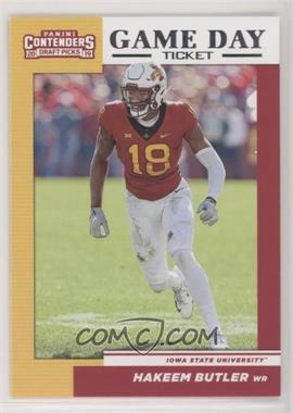 2019 Panini Contenders Draft Picks - Game Day Ticket #23 - Hakeem Butler