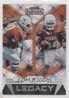 Earl Campbell, Ricky Williams [Good to VG‑EX] #/15
