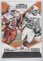 Barry Sanders, Thurman Thomas