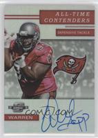 2020 Panini Contenders Optic Update - Warren Sapp #/99