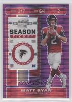 Season Ticket - Matt Ryan #/21